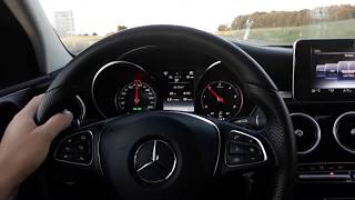 Mercedes w205 steering assist [upl. by Goldenberg]