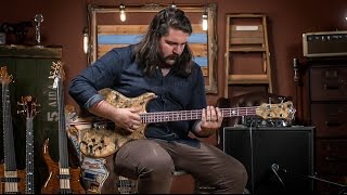 Alembic Mark King Signature Deluxe 4 Buckeye Burl Bass  CME Gear Demo  Marc Najjar [upl. by Mini]