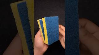 CLEAN SCOUR OFF CELLULOSE SPONGE spongeripping satisfying rippingsponge asmr spongeasmr relax [upl. by Stuart]