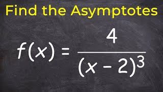 Find the vertical and horizontal asymptotes [upl. by Aetnahc]