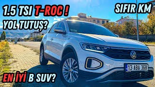 EN KEYİFLİ BSUV   2024 VW TROC LIFE  15 TSI 150 HP ACT  BAYİDEN YENİ ÇIKTI  POV SÜRÜŞ [upl. by Ellenej]