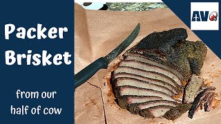 Packer Brisket from our 12 cow [upl. by Koral]