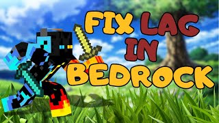 How to Fix Lag in Minecraft Bedrock  Minecraft Tutorial 2024 [upl. by Elrae]