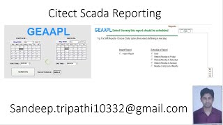 HOW GENERATE REPORT IN CITECT SCADA with Start amp End Date amp Time in excel [upl. by Darrey587]