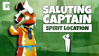 SALUTING CAPTAIN Golden Wasteland  Spirit Location  Sky Children of The Light [upl. by Chloe746]