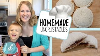 HOMEMADE UNCRUSTABLES  Cooking with Carson [upl. by Hamlet]