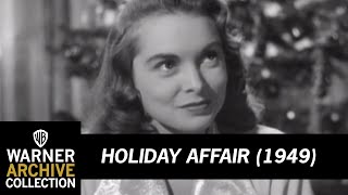 Contentious Christmas Dinner  Holiday Affair  Warner Archive [upl. by Elcarim]