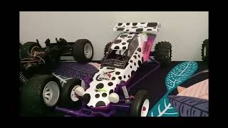 Vintage RC Tamiya Hornet Run 40th Anniversary EVO compare Cheap Mods [upl. by Fredie]