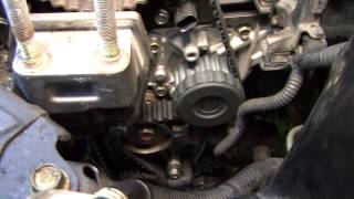 Honda d17 timing belt part 1 [upl. by Ailama]