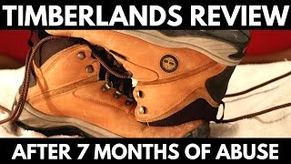 Timberlands after 7 months of wear  A product review [upl. by Haya720]