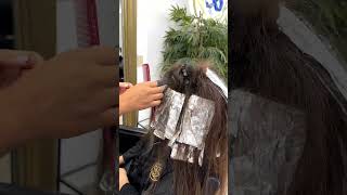 Balayage Tutorial balayage hairstyle degradado [upl. by Annelise224]