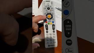 DirecTV remote programming [upl. by Dewhirst]