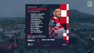 Croatia 10 Poland  UEFA Nations League 202425 [upl. by Hamid672]