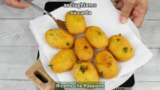 Polpette di patate alla calabrese anche ripiene la ricetta perfetta  Ricette che Passione [upl. by Nahrut]