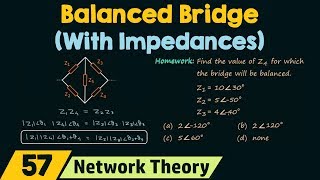 Balanced Bridge With Impedances [upl. by Leanard548]