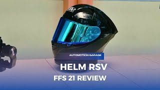 RSV FFS 21 HELM REVIEW DI ERA NJS JITSU LOKAL INDONESIA [upl. by Akym]