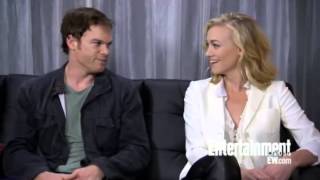 Yvonne Strahovski amp Micheal C Hall Dexter Comic Con San Diego 2012 [upl. by Akenihs]