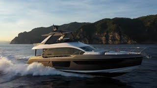 ENG NEW AZIMUT 68  Exclusive Yacht Tour and Review  The Boat Show [upl. by Anuaik664]