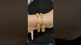 Gold bangles design 2024goldjewellery bangles [upl. by Airasor]