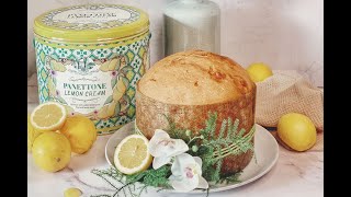 Easter Panettone Lemon and Cream [upl. by Esiuolyram]