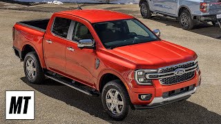 2024 Ford Ranger 5 Cool Things  MotorTrend [upl. by Lekcar]