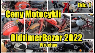 Ceny Motocykli OldtimerBazar Wrocław  Listopad 2022  Relacja Filmowa MotoBazar Odc 1  SHL WFM [upl. by Neeliak]