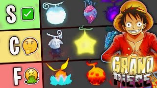 GPO Every MYTHICAL  LEGENDARY Devil Fruit Tier List [upl. by Keraj654]