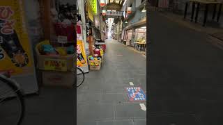 藤井寺駅前の商店街 shortvideo 大阪グルメ [upl. by Hanschen16]