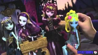 Monster high  New Dolls from movie 13 wishes Commercial [upl. by Newbill]