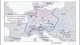 The Thirty Years War Overview 16181648 [upl. by Rucker473]