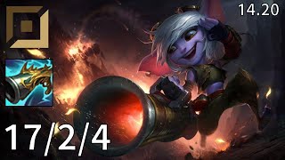 Tristana ADC vs Draven  EUW diamond  Patch 1420 [upl. by Berty]