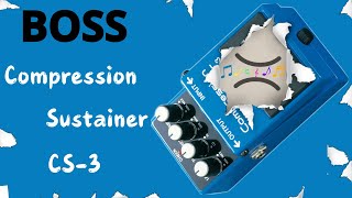 BOSS  Compression Sustainer CS3 [upl. by Thatcher]