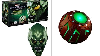 Green Goblin Mask and Pumpkin Bomb Marvel Legends  Release Date Price and Pre Order Info [upl. by Fredek]