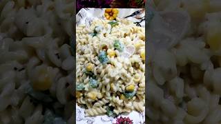 White sauce pasta recipefood shorts ytshorts [upl. by Porush]