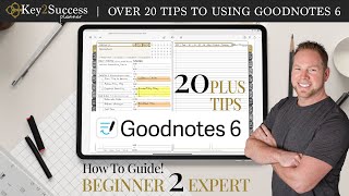 How to Use GoodNotes 6 From Beginner to Expert  Digital Planner [upl. by Badr]