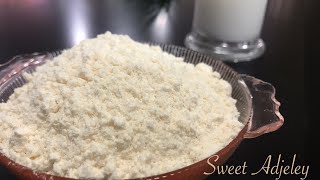 HOW TO MAKE MILK POWDER  EASY HOMEMADE MILK POWDER [upl. by Imij5]