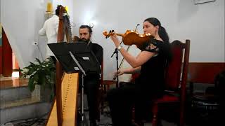 La Serenissima  Loreena Mckennitt Duo violino e harpa  Quartilis [upl. by Bullivant5]