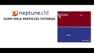 TUTORIAL neptunecfd 70 Eulerian solid particles [upl. by Pugh]