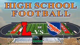 Lenape Indians vs Millville Thunderbolts High School Football [upl. by Jaala996]