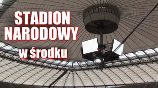 STADION PGE NARODOWY  Jak Wygląda w Środku ZWIEDZANIE [upl. by Inahs]