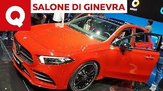 Nuova Mercedes Classe A tutti i segreti al Salone di Ginevra 2018  Quattroruote [upl. by Esorlatsyrc]