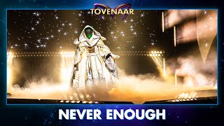 Tovenaar  ‘Never Enough’  The Masked Singer  seizoen 3  VTM [upl. by Montgomery]