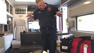 Inside an Ambulance The difference between an ALS and BLS ambulance [upl. by Sessler]