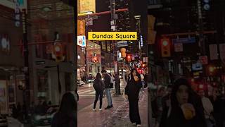 Dundas Square Toronto [upl. by Erlin]