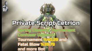 Cetrion Spring Cleaning Tournament 🏆 Advance Combos  MK11 Aftermath Script CronusMax Titan one [upl. by Diva]