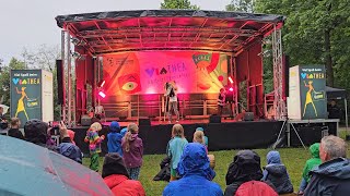 Görlitz Picknickkörbe Platzregen gute Laune beim ViaThea  LAUSITZWELLE [upl. by Moran206]