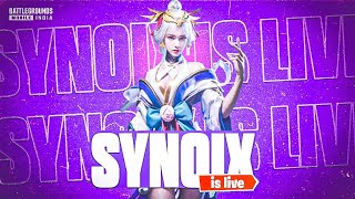 BGMI LIVE RANK PUSH TOP 100  SYNOIX IS LIVE  TDM 1v1 GIVEAWAY UC [upl. by Ahtibat]