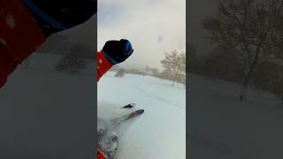 Why does this always happen 😤 skiing japan mountains snow powderskiing snowboarding [upl. by Seline]