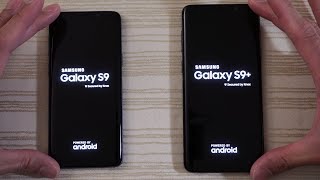 Samsung Galaxy S9 vs S9 Plus  Speed Test 4gb vs 6gb RAM [upl. by Esinet143]