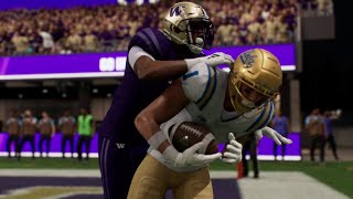 UCLA vs Washington  NCAA Football 111524 Full Game Highlights College Football 25 Sim [upl. by Aidil799]